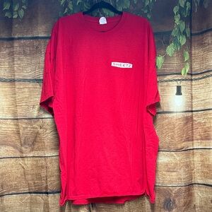 Port and Company SHEETZ Vibrant Red Men's Tee